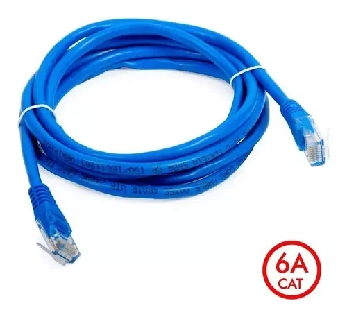 CABLE DE RED MONOPRICE SLIMRUN CAT6A 10FT AZUL (15166)