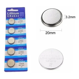BATERÍA LITIO BATERIA PILA CR2032 3V PACK