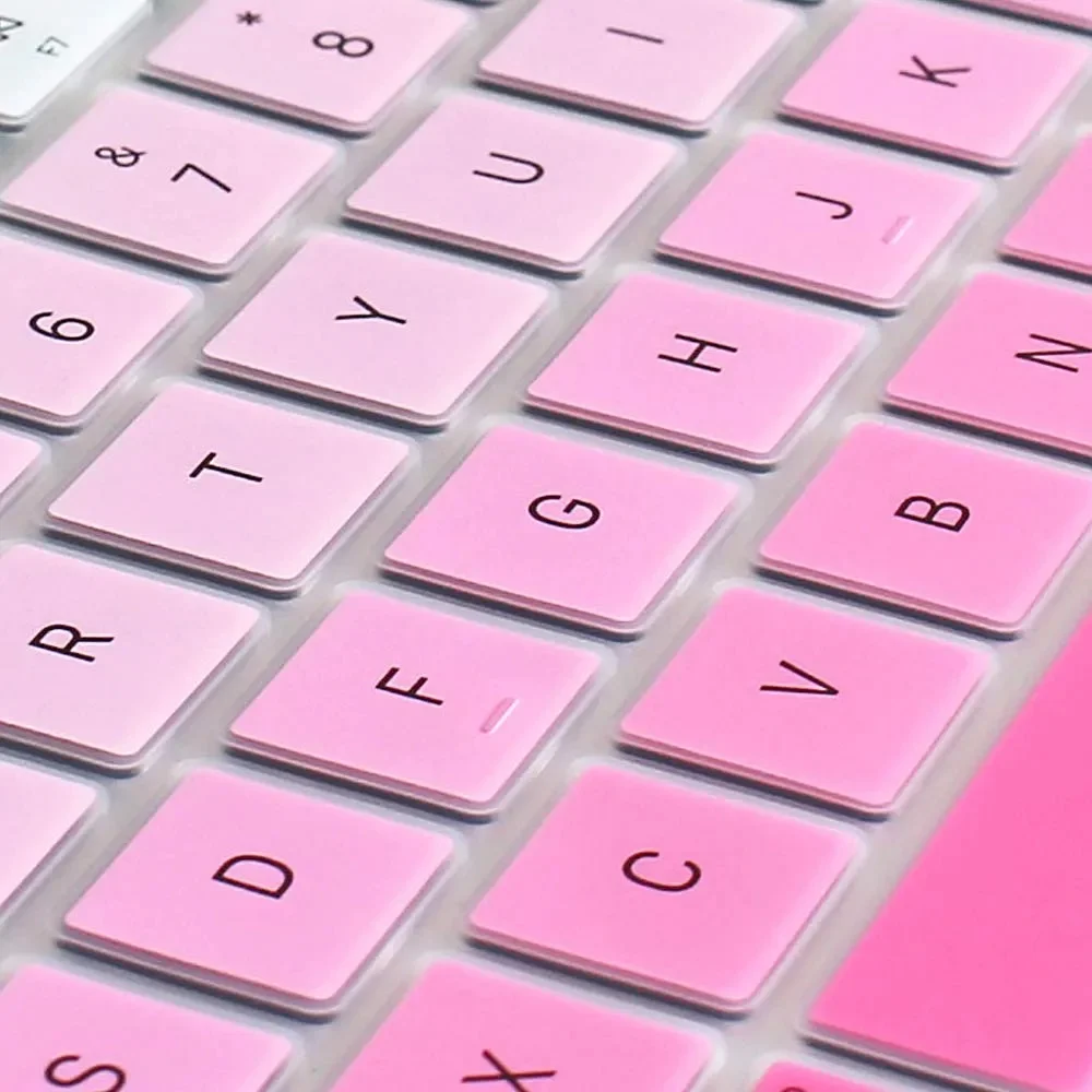 PROTECTOR DE TECLADO PARA PORTÁTIL MACBOOK 13" ROSADO, vista 4