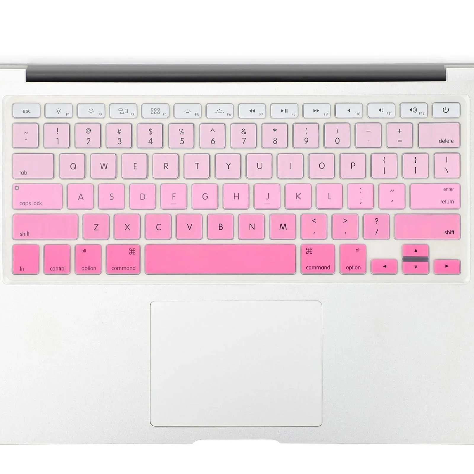 PROTECTOR DE TECLADO PARA PORTÁTIL MACBOOK 13" ROSADO