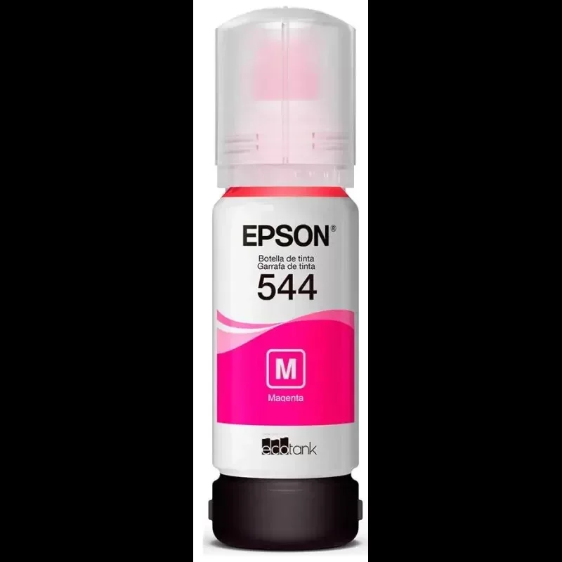 TINTA EPSON T544 MAGENTA 65ML PARA L1110/L1210/L1250/L3110/L3150/L3160/L3210/L3250/L3251/L3260/L3560/L5190/L5290/L5590, vista 2
