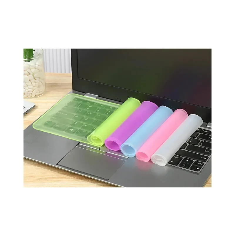 PROTECTOR DE TECLADO PARA PORTÁTIL GENÉRICO 14" COLOR AMARILLO, vista 3