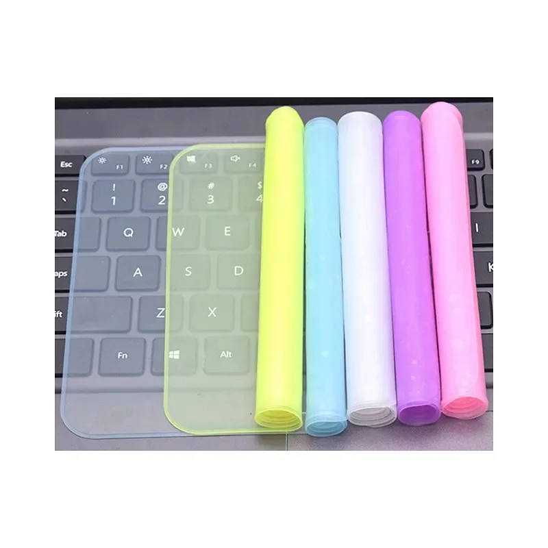 PROTECTOR DE TECLADO PARA PORTÁTIL GENÉRICO 14" COLOR AMARILLO