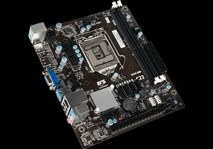 BOARD ECS H110M4-C23 MICRO-ATX LGA1151 INTEL H110 DDR4, vista 2