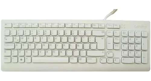 TECLADO LENOVO CALLIOPE GEN 2 ALAMBRICO BLANCO