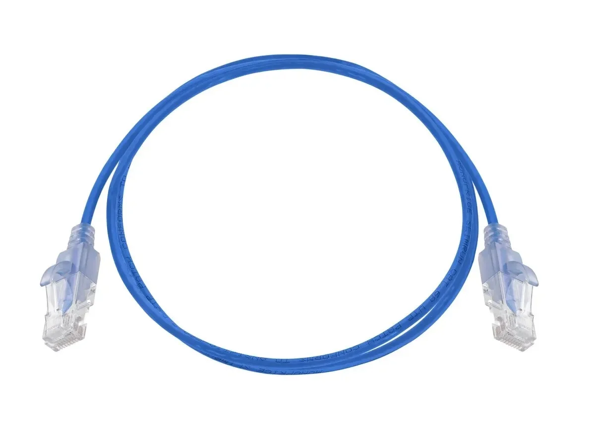 CABLE DE RED MONOPRICE SLIMRUN CAT6A 3FT AZUL