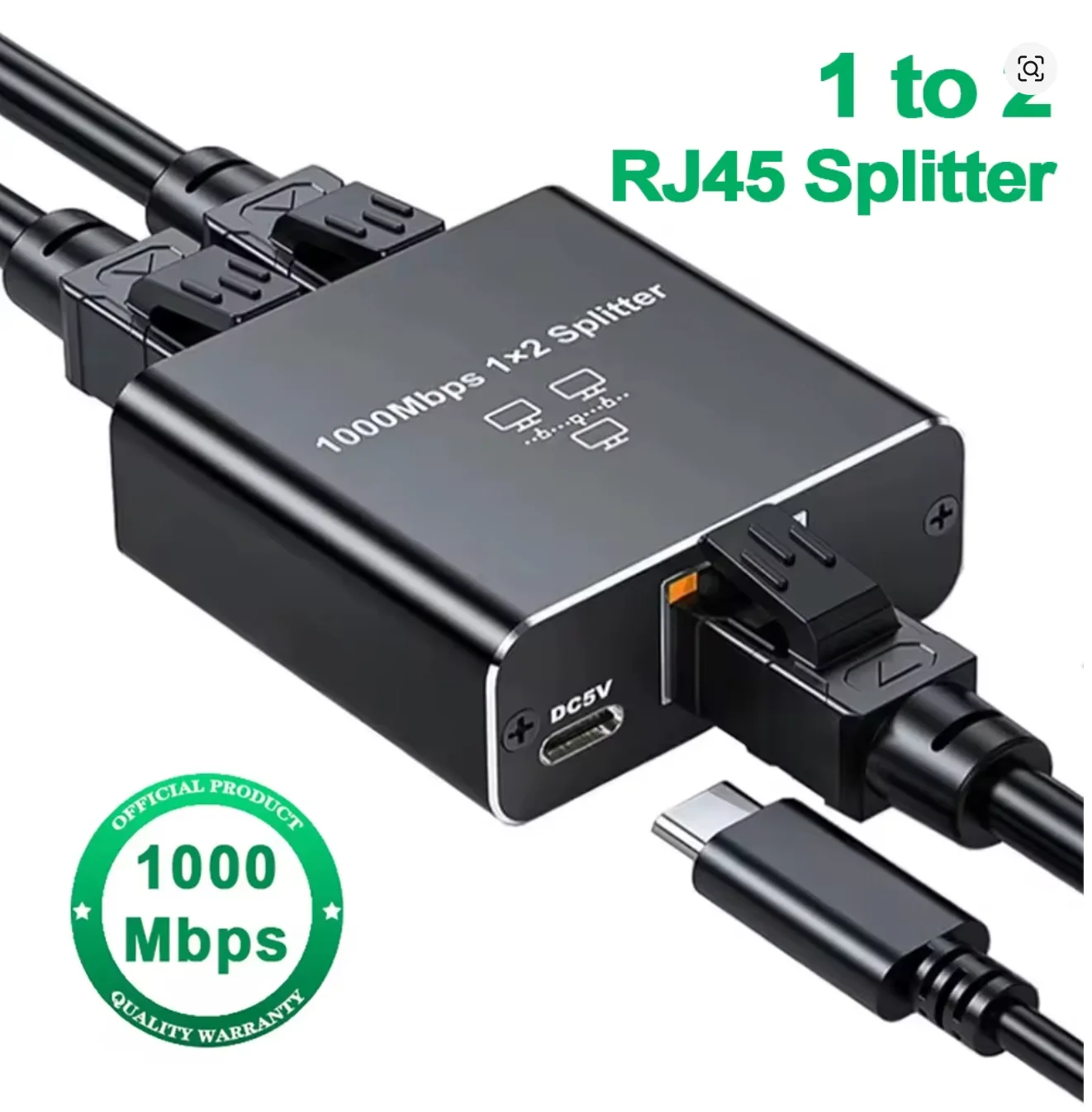 CONVERTIDOR TELDA SPLITER/DIVISOR RJ45 DE 1 A 2 EXTENSOR (TELDAYKEMEI), vista 3