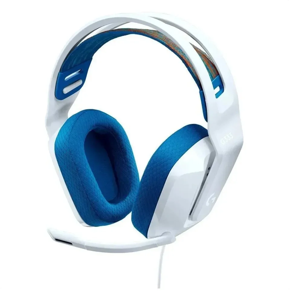 DIADEMA GAMER LOGITECH G335 LIGHTWTH BLANCO, vista 2