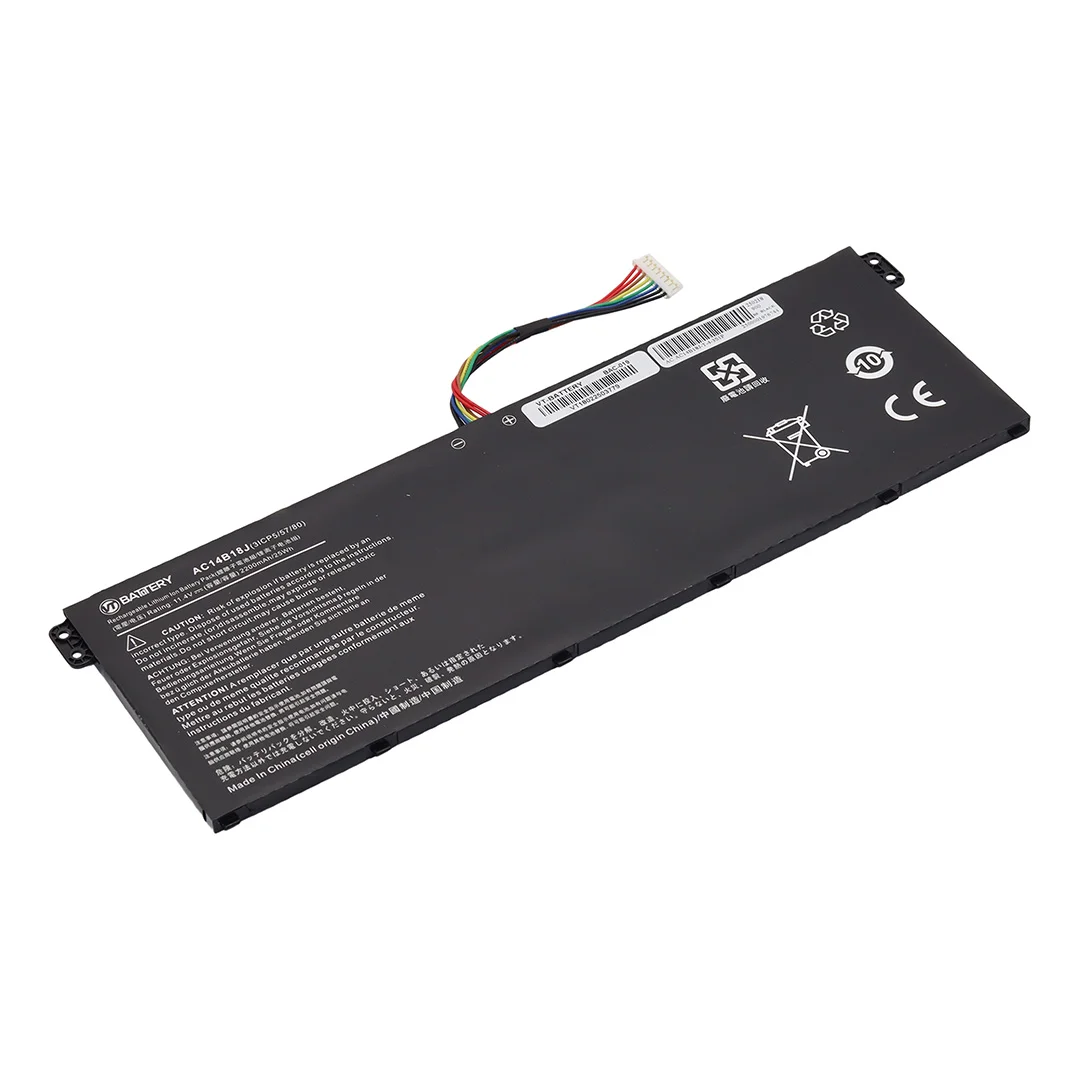 BATERÍA PARA PORTÁTIL ACER ASPIRE OEM AC14B18J 11.4V 3600MAH, vista 2