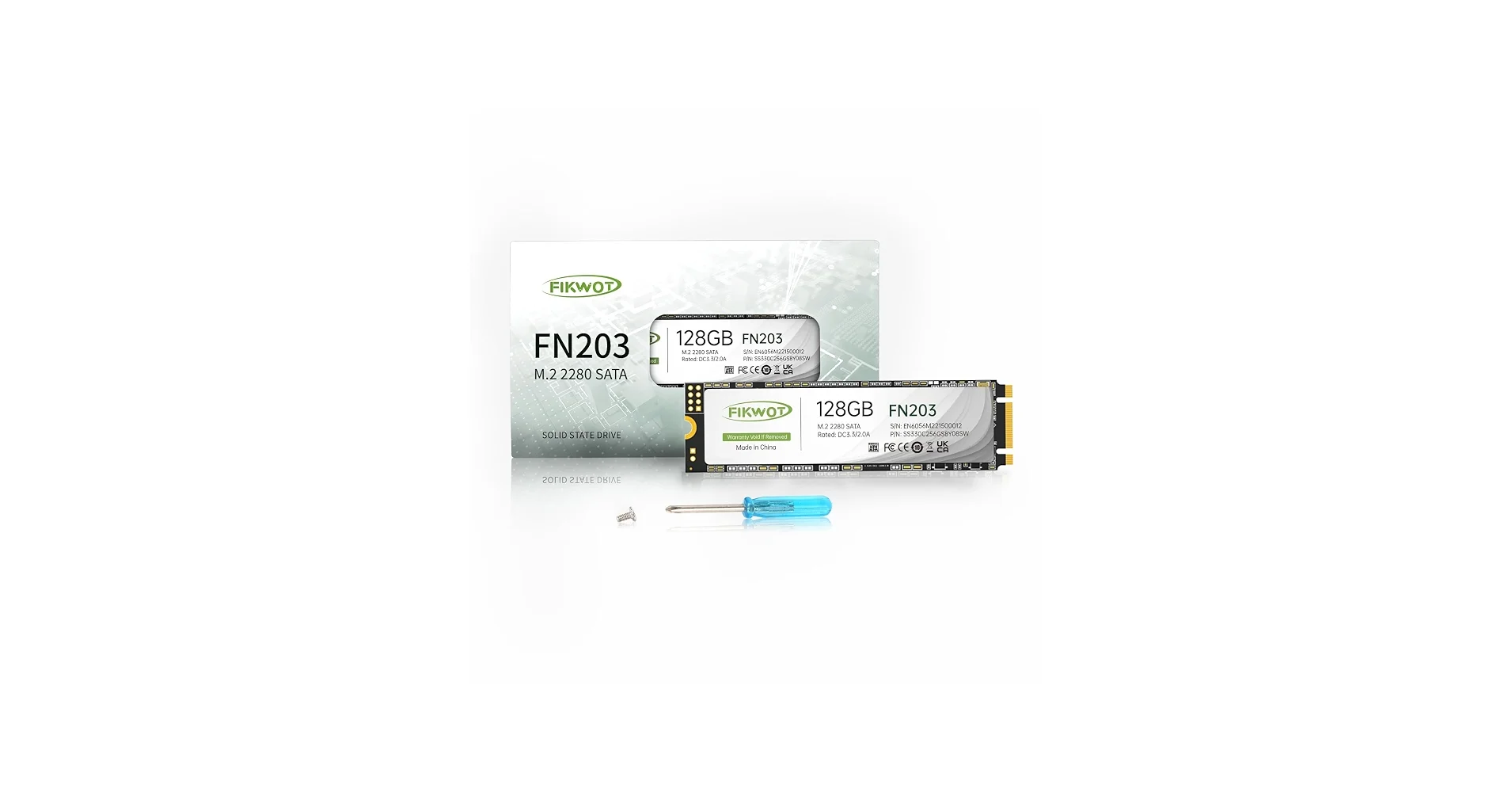 DISCO SÓLIDO SSD FIKWOT FN203 M.2 SATA 1TB, vista 2