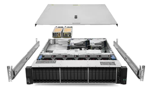 SERVIDOR HP PROLIANT DL380 G10 SFF DE 24 BAHÍAS 2X GOLD 6152 2.10GHZ 44-CORE 128GB RAM, vista 2