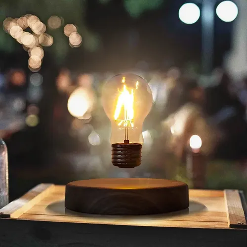 BASE MAGNÉTICA LUZ NOCTURNA BULB LIGHT, vista 3