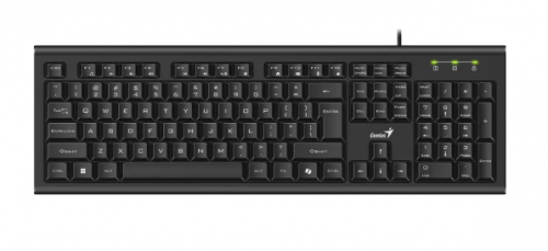 TECLADO GENIUS KB-113 AI USB ALÁMBRICO, vista 2
