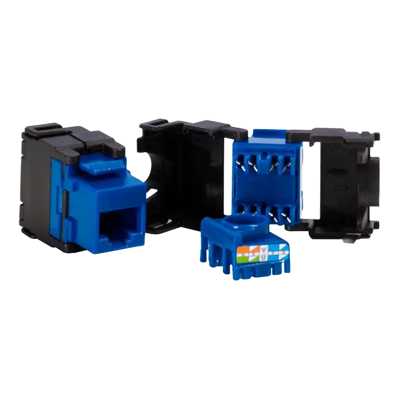 JACK POWEST NJA6-0601 TOOLLESS CAT 6 UTP AZUL