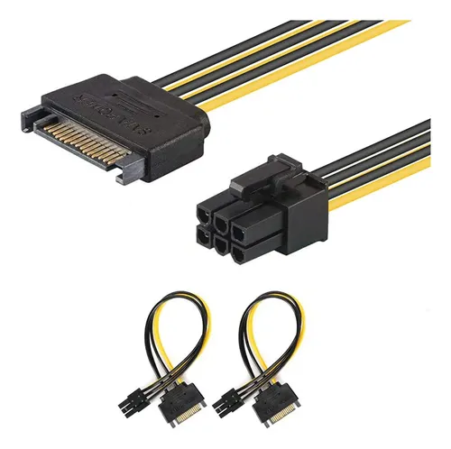 CABLE ALIMENTACIÓN SATA 6 PINES - DOBLE, vista 3