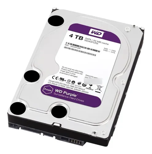 DISCO MECÁNICO HDD WESTERN DIGITAL 4 TB WD PURPURA, vista 3