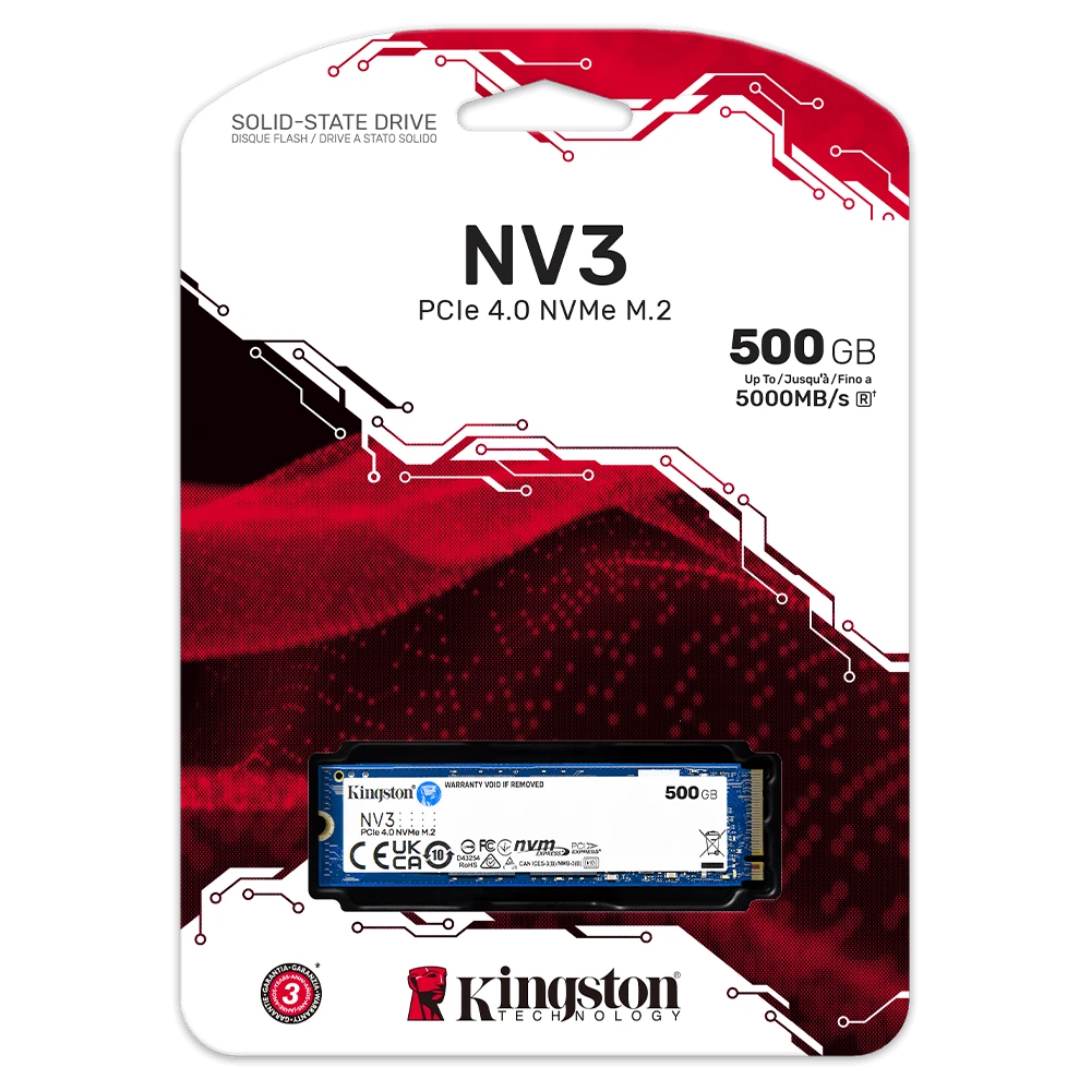 DISCO M.2 KINGSTON OEM PCIE GEN4 512 GB, vista 2