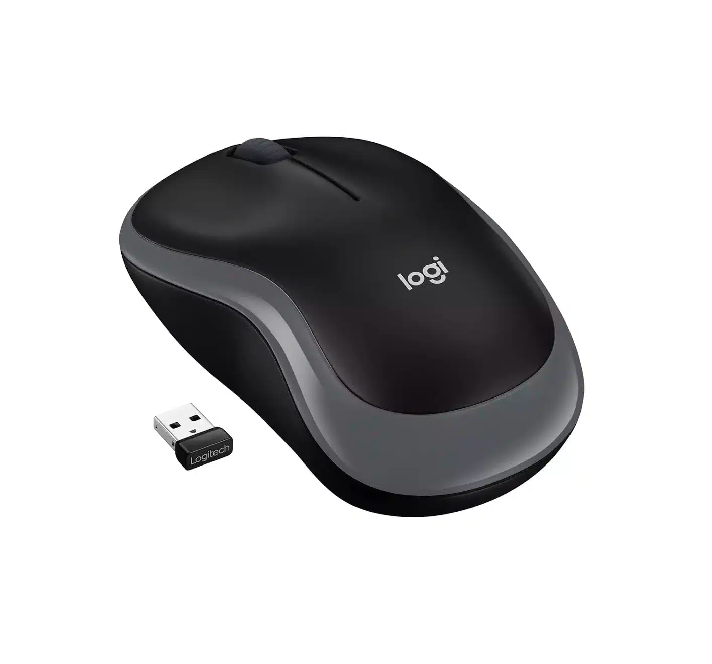 MOUSE LOGITECH M185 INALÁMBRICO NEGRO, vista 2