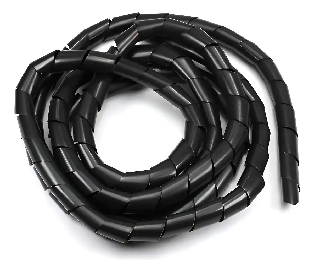 ORGANIZADOR DE CABLE VESTA PARA CABLES ELECTRICOS 8MM 10 METROS NEGRO