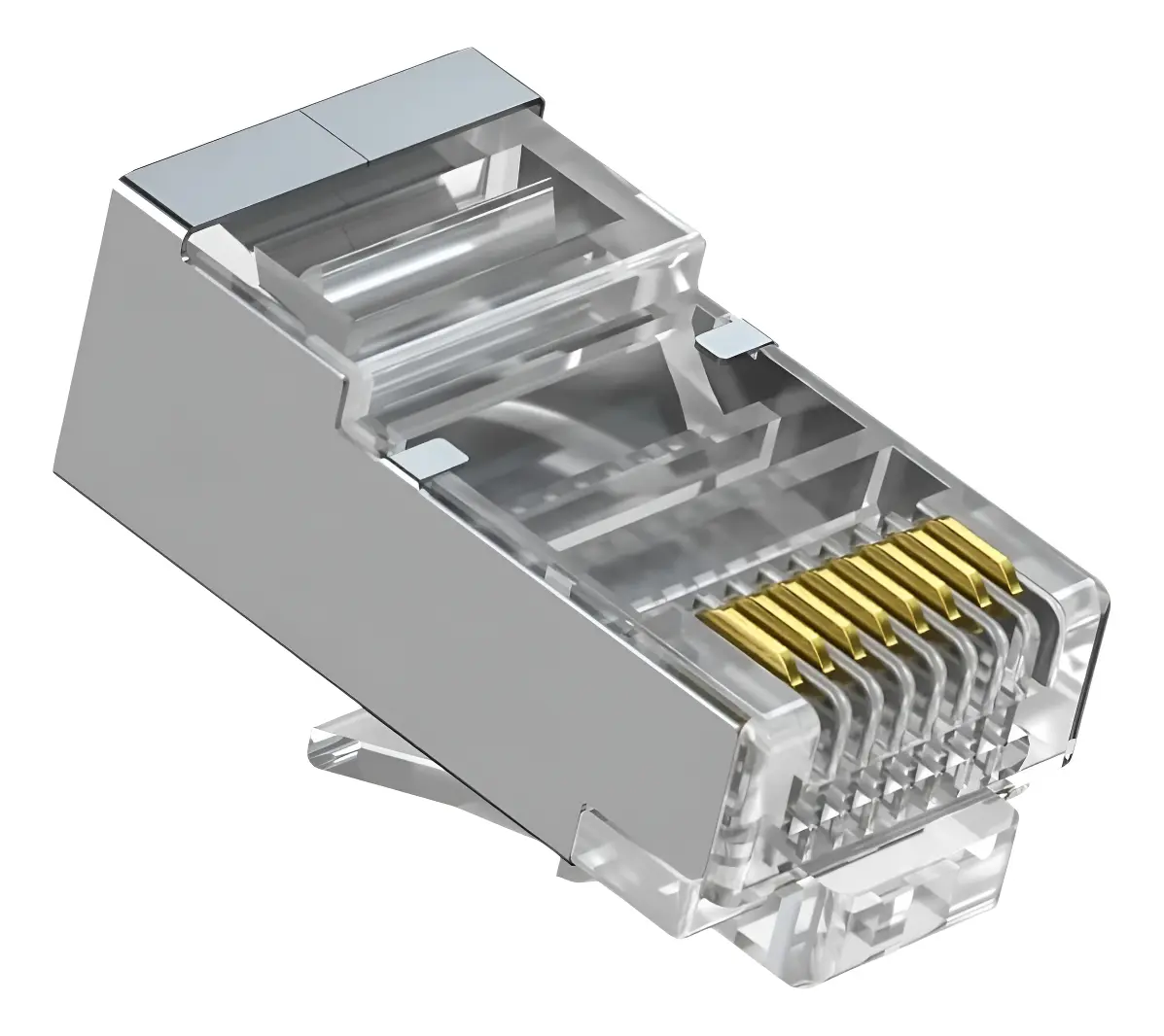 CONVERTIDOR PLUG RJ45 CATEGORIA 6A BLINDADO