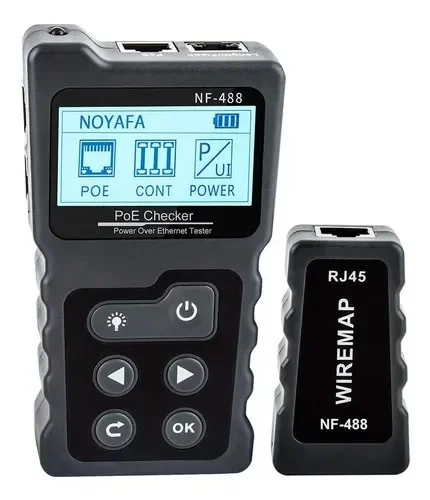 KIT DE HERRAMIENTAS GENÉRICO NF-488 POE CHECKER TESTER